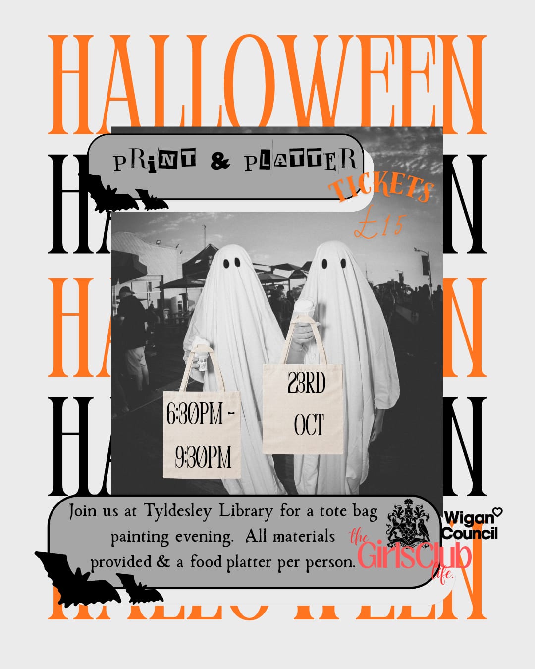 Halloween Print & Platter